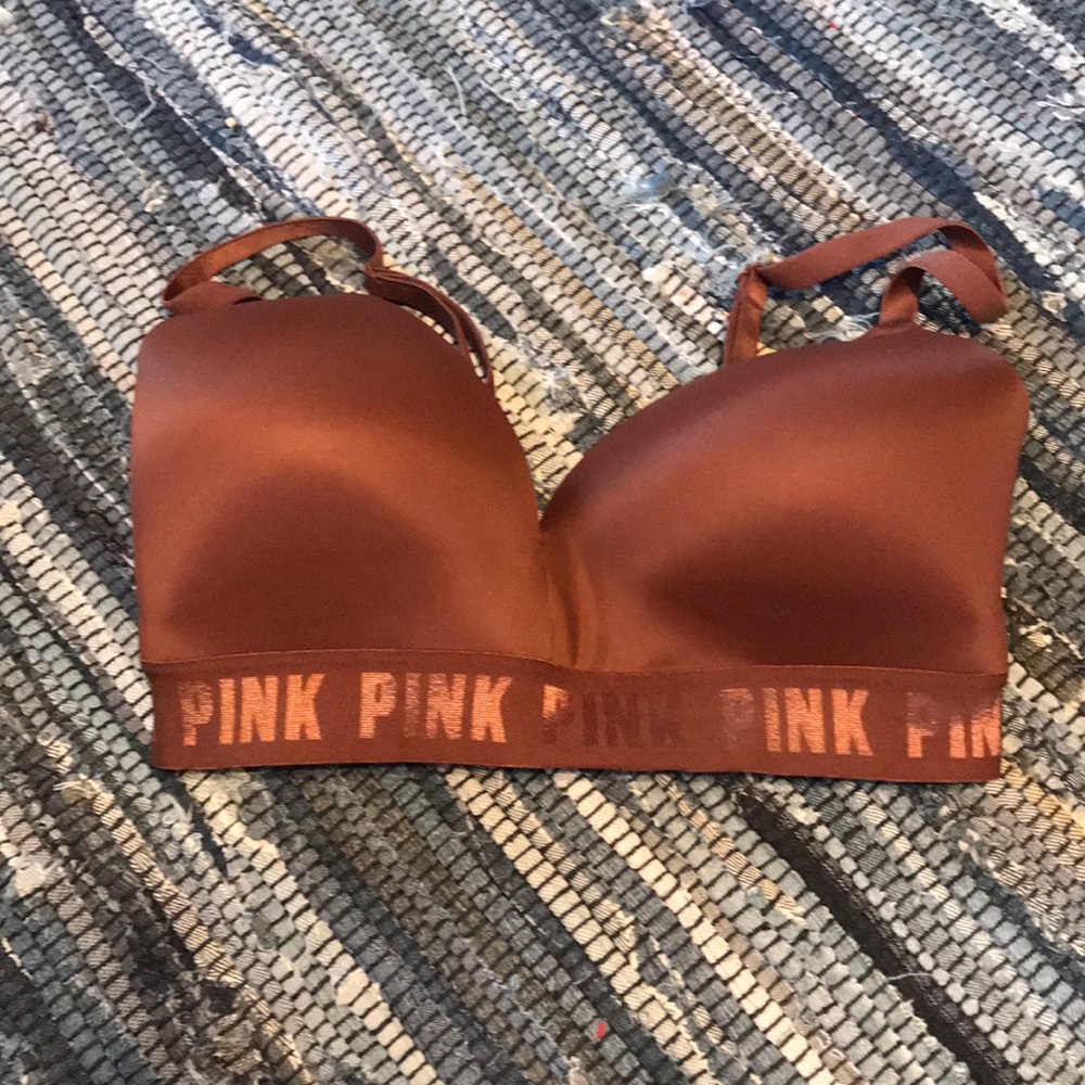 Pink sort of brown bra